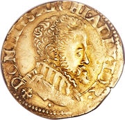 ½ Gold Real - Philip II PHS obverse image