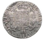1 Daalder " Philipsdaalder" - Philip II PHS, Netherlands, 1573-1576 reverse image