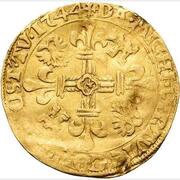 Crown "Zonnekroon" - Charles V with C ZVT, Netherlands, 1544 reverse image