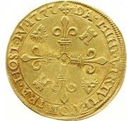 Crown "Zonnekroon" - Charles V, Netherlands, 1544-1555 reverse image