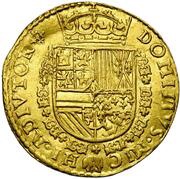 1 Gold Real - Philip II without ANG reverse image