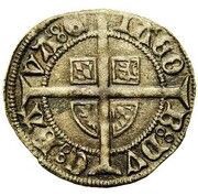 ¼ Groat - Jacqueline and Philip the Good as Regent, Netherlands, 1429-1431 reverse image