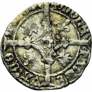 ½ Groat "Vierlander" - Philip the Good, Netherlands, 1434-1467 reverse image