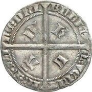 Groat - Albert of Bavaria Eagle, Netherlands, 1393 reverse image