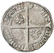 1 Groat or Lion - William VI, Netherlands, 1411 reverse image