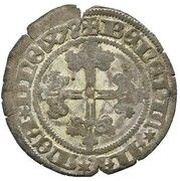 1 Groat - Mary of Burgundy, Netherlands, 1479-1481 reverse image