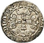 1 Groat - Philip the Handsome, Regency type of Mary, Netherlands, 1484 reverse image