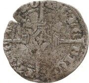 1 Groat - Philip the Handsome lilies, roses reverse, Netherlands, 1493-1496 reverse image