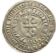 2 Groats - William V of Bavaria, Netherlands, 1367-1368 reverse image