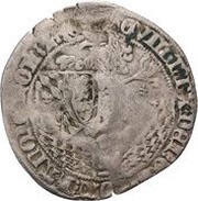 Double Groot "Tuin" - William VI with counter mark obverse image