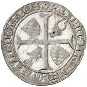 2 Groats "Tuin" - John III of Bavaria, Netherlands, 1422 reverse image
