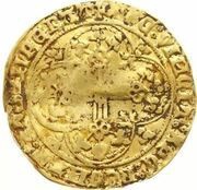 ½ Gold Écu "Klinckaert" - William VI, Netherlands, 1411 reverse image