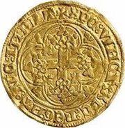 ⅓ Gold Écu "Klinckaert" - William VI, Netherlands, 1411 reverse image