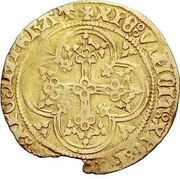 ½ Gold Écu "Klinckaert" - Jacqueline and Philip the Good, Regent reverse image
