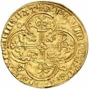 Rider "Franc à Cheval" - William V of Bavaria, Netherlands, 1350-1389 reverse image