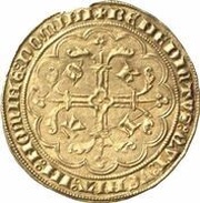 Gold Crown - Albert of Bavaria, Netherlands, 1393-1395 reverse image
