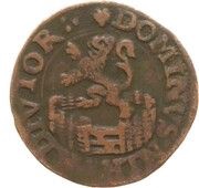1 Penning - Philip II Garden, Netherlands, 1573-1579 reverse image