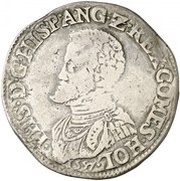 1 Daalder "Philipsdaalder" - Philip II with ANG obverse image