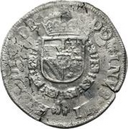 1 Daalder "Philipsdaalder" - Philip II Countermark A13.1, Netherlands, 1569 reverse image