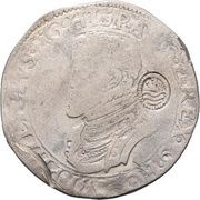 1 Daalder "Philipsdaalder" - Philip II With countermark obverse image