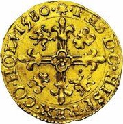 1 Gold Crown - Philip II obverse image