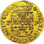 1 Gold Crown - Philip II, Netherlands, 1576-1580 reverse image