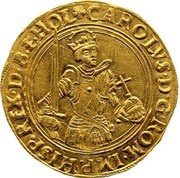 1 Gold Real - Charles V obverse image