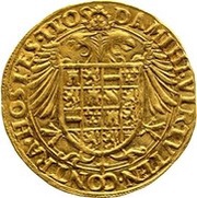 1 Gold Real - Charles V, Netherlands, 1545-1556 reverse image