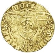 Guilder "St. Jansgulden" - William VII Rhineland Monetary Union reverse image