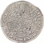 Daalder "St. Martinusdaalder" - Philip of Montmorency PHILIPPVS reverse image
