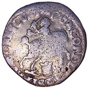 6 Stuivers "Rijderschelling", Netherlands, 1681-1691 reverse image