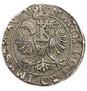 Florijn or 28 Stuivers - Matthias I Kampen, Netherlands, 1612-1619 reverse image