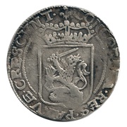 Silver ducat date obverse, Netherlands, 1659-1664 reverse image