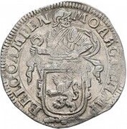 1 Leeuwendaalder Rider mark obverse image