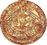 ½ Rose Nobel obverse image