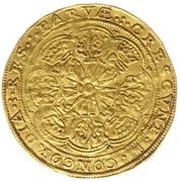 Rose Nobel, Netherlands, 1600 reverse image