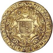 2 Rose Nobles, Netherlands, 1600 reverse image