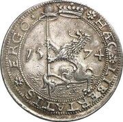 28 Stuivers, round, Netherlands, 1574 reverse image