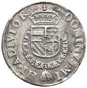 Daalder "Bourgondische Kruisrijksdaalder" - Philip II, Netherlands, 1567-1590 reverse image