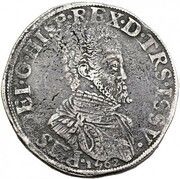 Daalder "Philipsdaalder" - Philip II Bust right obverse image
