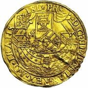 Rose noble - Philip II obverse image