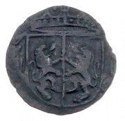1 Duit - Philip IV Inscription, Netherlands, 1639 reverse image