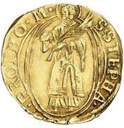 1 Florin Goudgulden - Hermann Friedrich von Bergh reverse image
