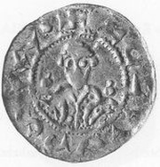 Denier - William I Utrecht, Netherlands, 1054-1076 reverse image
