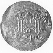 Denier - Conrad Utrecht ; facing bust reverse image