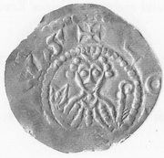 Denier - Conrad Deventer ; hand obverse image