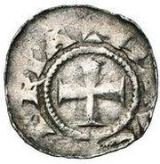 Penning - Godfrey Deventer, Netherlands, 1156-1178 reverse image