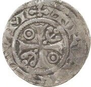 Penning - Diederik van der Ahr, Netherlands, 1198-1212 reverse image