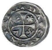 Penning - Otto II Deventer, Netherlands, 1215-1226 reverse image