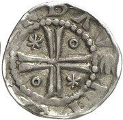 Penning - Wilbrand van Oldenburg Deventer, Netherlands, 1227-1233 reverse image